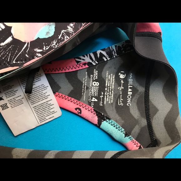 Billabong Warhol Sleeveless Springsuit-Ltd Edition - Picture 8 of 9